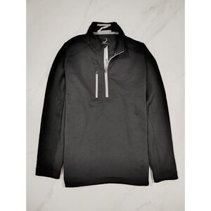 Zero Restriction XXL Men Z500 Performance 1/4 Zip Golf Pullover Jacket Black
